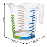 Rotho Domino measuring cup 2L Transparent