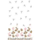 Påskdukblodduk Blooming Bunnies 138x220 cm