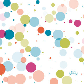 Duni Napkins Festive Bubbles Multi 24x24 cm