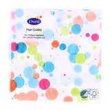Duni Napkins Festive Bubbles Multi 24x24 cm