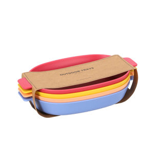 Norlander borden ovaal 24cm set van 4