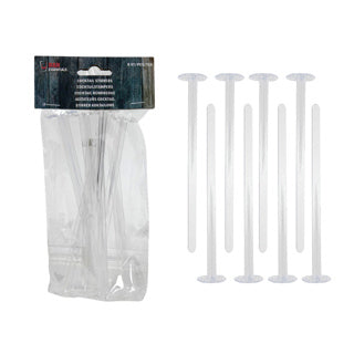 Cocktail stampers 8-piece Transparent