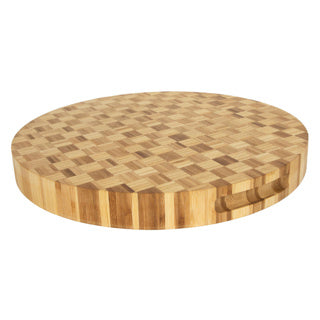 Diversen snijplank bamboe ø 38 x 4 cm fsc