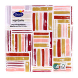 Duni servietter gyldne impuls 24x24 cm