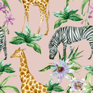 Napkins Zebras Girafes 33x33 cm
