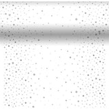 Duni 3-in-1 xmas star silver stardust 40 x 480 cm