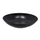 Plate deep 21.5 cm black moon