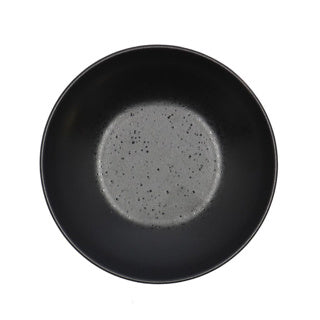 Plate deep 21.5 cm black moon