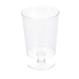 Duni plastic wine glasses 15.7 CL 8 pieces