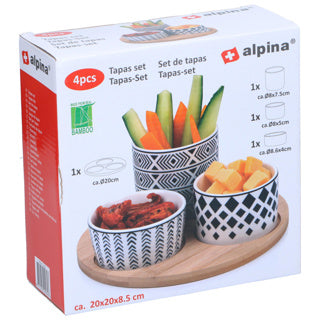Tapisset autour de 4 pièces