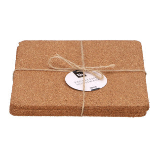 Cork coaster set of 3