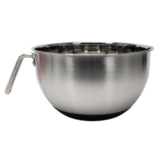 Fijación de acero inoxidable de tazón Ø 24 cm con mango