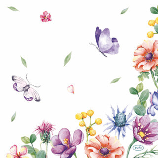 Napkins Breezy Butterflies 33x33 cm