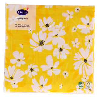 Duni napkins sunny days 33x33 cm | 12 pieces