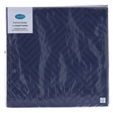 Duni napkins mosaic dark blue 40x40 cm | 12 pieces