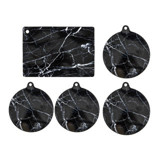 Induktiounsschutz Set 5 Peck 2xø22 + 2xø24 + 35x25 cm