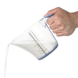 Rotho Loft-Messbecher 1,2l Horizontblau transparent