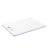 Rotho Caruba Tablero de corte 34x25x0.9 cm horizonte blanco azul