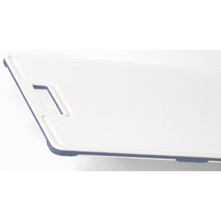 Rotho Caruba Tablero de corte 34x25x0.9 cm horizonte blanco azul
