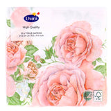 Duni napkins rose glory 24x24 cm | 12 pieces