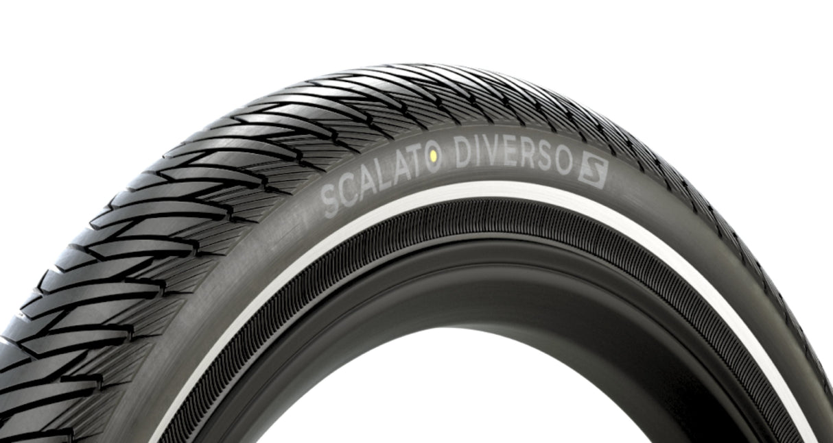 Sangle extérieure Diverso 28 pouces 50-622 Black en caoutchouc