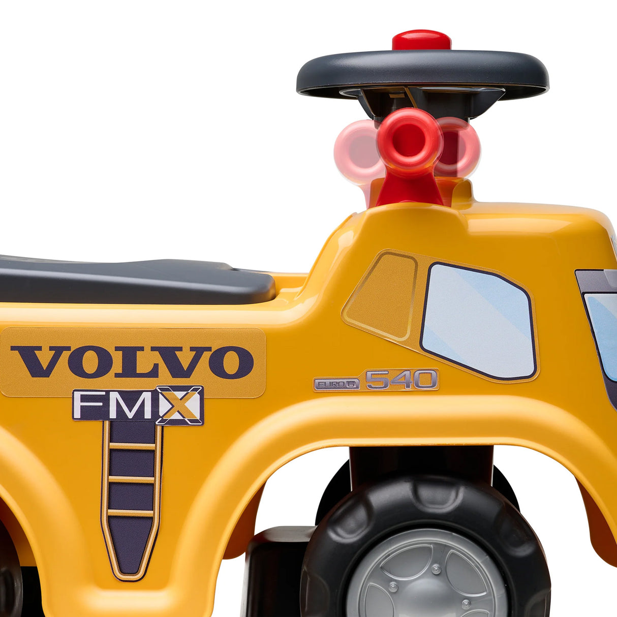 Falk walking car construction Volvo with trailer