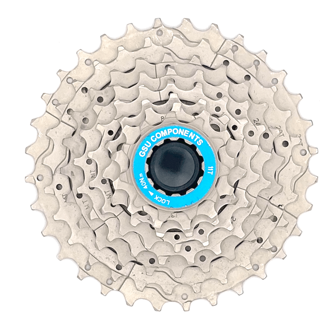 GSU Cassette 8-Speed 11-28 tooth silver