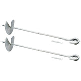 Swinging Swinging Ground Anchor Metal 50cm, 2st.