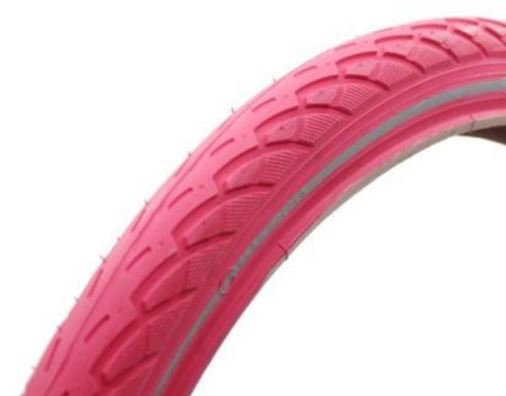 Deli Tire Forkdeli 24x1,75 47-507 Różowe odbicie