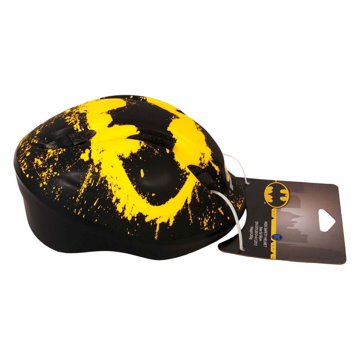 skate bicycle helmet Batman June Gold 52-56 cm black yellow