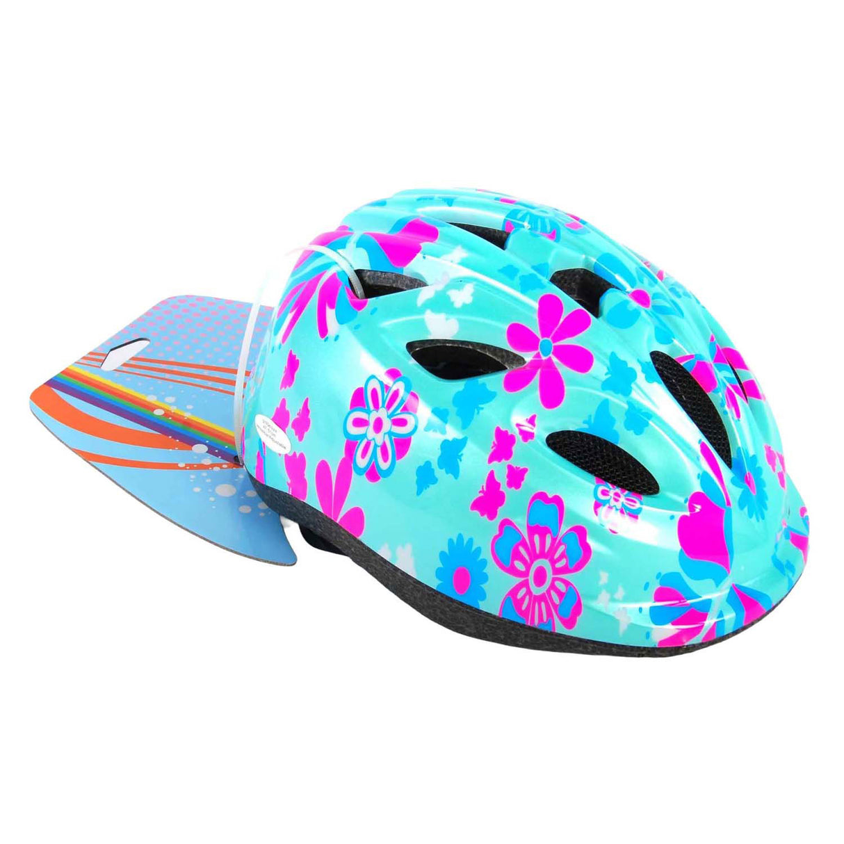 Clogad Rothar Leanaí Volare XS Blue Pink Bláthanna 47-51 cm múnla beag breise