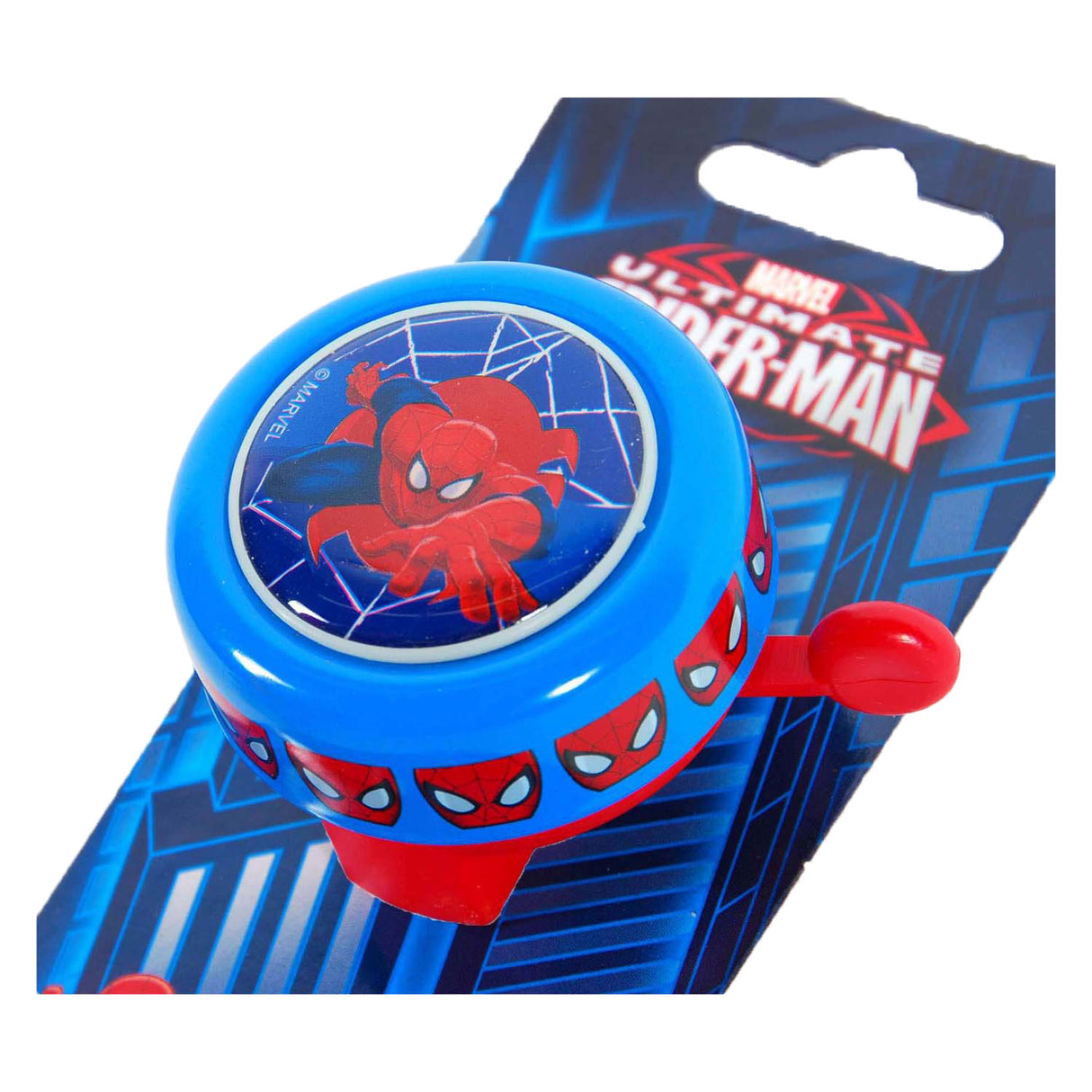 Cykelklocka Spider-Man Blue Red 54 mm