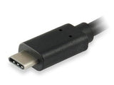 Equipaggiare 133455 USB 3.0 Cavo di tipo C maschio per digitare una femmina, 15 cm
