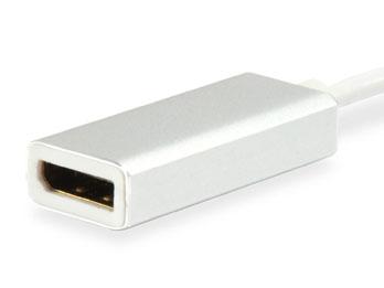 Vybavte 133458 USB typu C muž na zobrazení ženského adaptéru, 15 cm