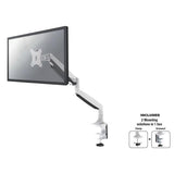 Neomounts NM-D750 White TV Monitor Full Motion Desk-Spring Gass-Spring Monte, 10-32, 9 kg, heigh