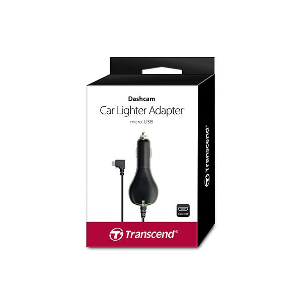 Transcend TS-DPL2 Car Lighter Adapter for DrivePro, Micro-USB, LED, 4M
