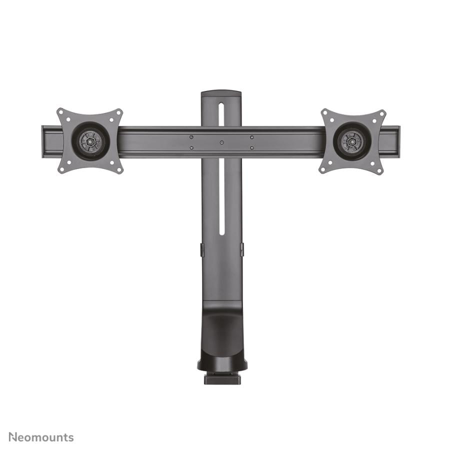 Neomounts FPMA-D860DBLACK FLATSCREEN BUREAUSTEUN, 2x 10-27 7 kg, 26-45 cm, 75x75 100x