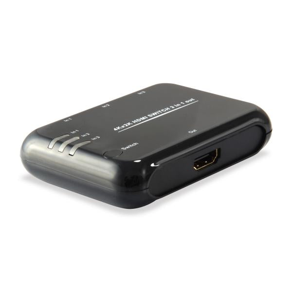 Utrusta 332721 HDMI-switch, 3x, HDMI1.4, Dolby True-HD, 7.1ch, svart