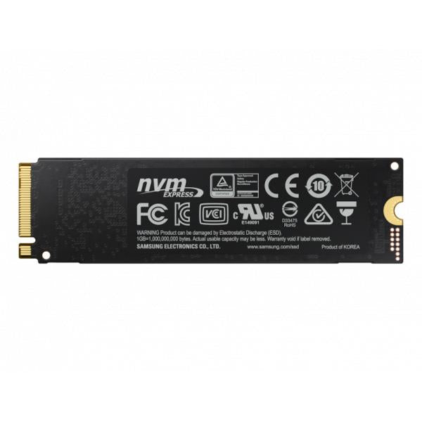 Samsung mz-v7s250bw evo 970 plus ssd, 250 gb, m.2 2280, v-nand mlc, 3500 3300 mb s, 550,000 iops