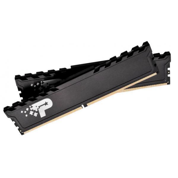 Patriot PSP416G2666KH1LEM DIMM SL Premium, 16GB KIT, DDR4, UDIMM, 2666MHZ, CL19, 1.2V, Heat Shield