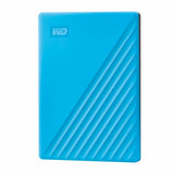 Western Digital WDBPKJ0040BBL-Wesn My Passport HDD esterno, 4TB, USB 3.2 Gen 1, Blue
