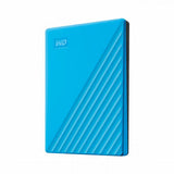 Western Digital WDBPKJ0040BBL-Wesn My Passport HDD esterno, 4TB, USB 3.2 Gen 1, Blue