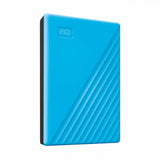 Western Digital WDBPKJ0040BBL-Wesn My Passport HDD esterno, 4TB, USB 3.2 Gen 1, Blue