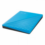 Western Digital WDBPKJ0040BBL-Wesn My Passport HDD esterno, 4TB, USB 3.2 Gen 1, Blue