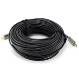 Utrusta 119431 HDMI 2.0 Aktiv optisk kabel, HDMI Typ A -> HDMI Typ A 3D, 18 Gbit S, 50m, svart