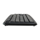 Wyposaż się 245200 przewodowej klawiatury i myszy układ niemiecki, USB, Qwertz, 105 Key, 1000 DPI, czarny