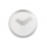 Nextime Klok 2615zi Focus, Ø25 cm, ściana, białe srebro