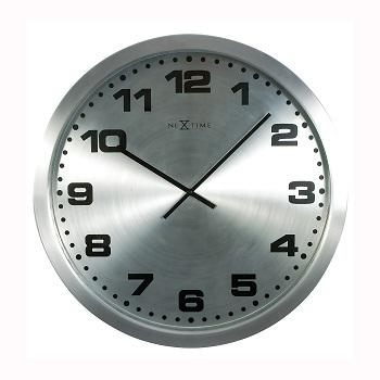 Nextime Klok 2906ZW Mercure, Ø25 cm, stena, srebro