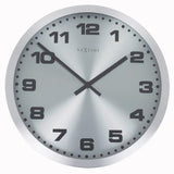 Nextime Klok 2906ZW Mercure, Ø25 cm, stena, srebro