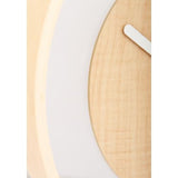 Nextime Klok 3046 Wood Loop, Ø30 cm, væg, træ